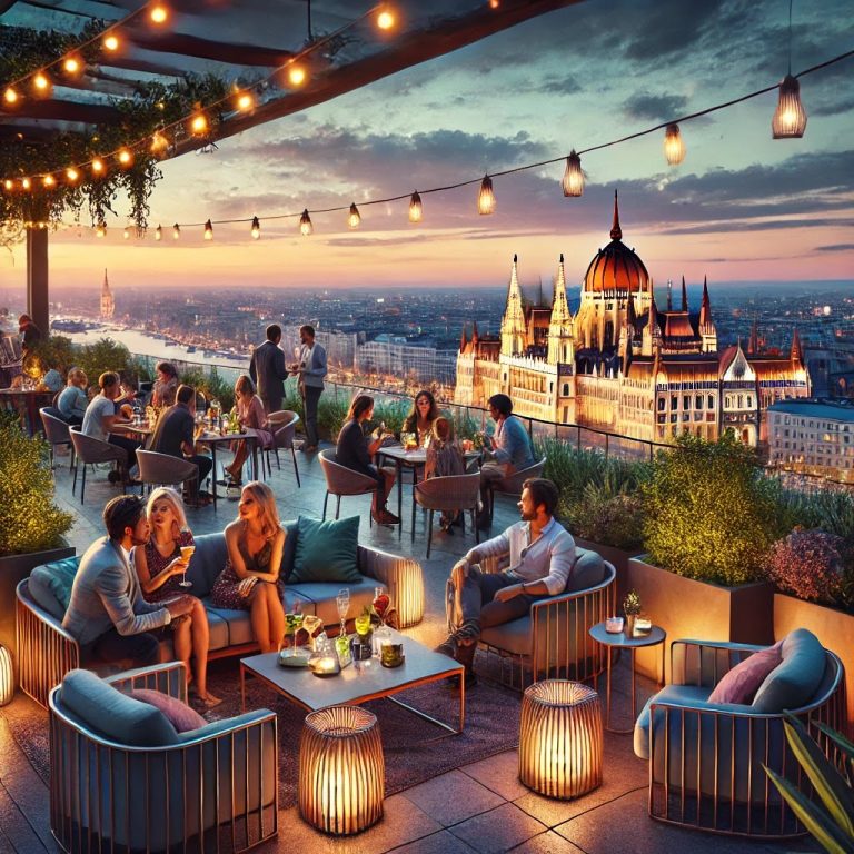 Budapest’s Best Rooftop Bars with Stunning Views
